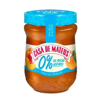Doce de pêssego 0% casa de mateus
