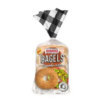 Pingo Doce Bagel com sementes bimbo promoção