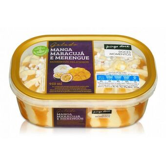 Pingo Doce Gelado de manga maracujá merengue pingo doce promoção