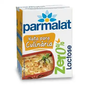 Pingo Doce Natas uht 0% lactose para culinária parmalat promoção