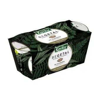 Pingo Doce Begetal de amêndoa sem açúcar kaiku promoção