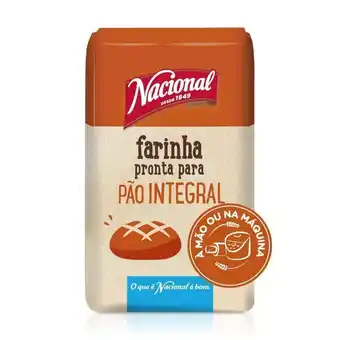 Pingo Doce Farinha para pão integral nacional promoção