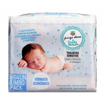 Pingo Doce Toalhitas sensitive para bebé cuida bebé pingo doce promoção