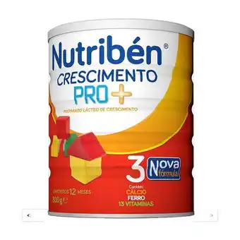 Pingo Doce Leite em pó crescimento pro+ 3 + 12 meses nutribén promoção