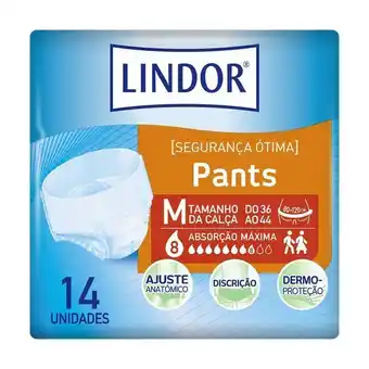 Pingo Doce Cuecas incontinência m lindor - 14 un promoção