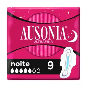 Pingo Doce Pensos higiénicos algodão noite com abas ausonia promoção