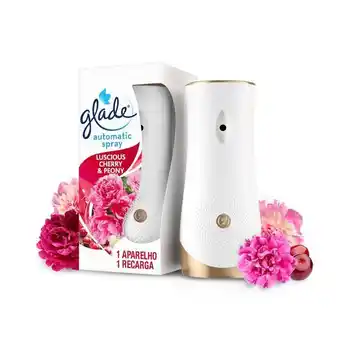 Pingo Doce Ambientador automático cereja e peónia glade promoção