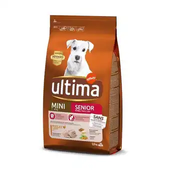 Pingo Doce Ração seca para cão sénior mini sabor frango ultima promoção