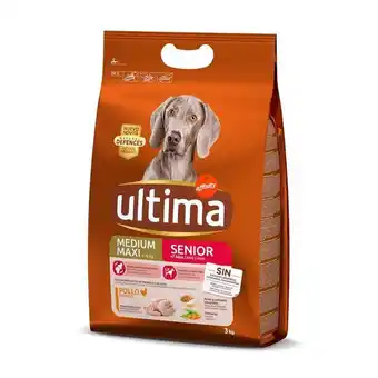 Pingo Doce Ração seca para cão sénior médio/maxi sabor frango ultima promoção