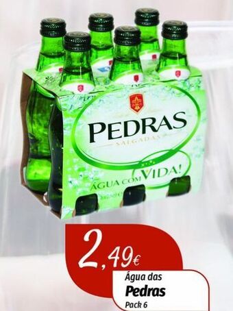 Miranda Supermercados Água pedras promoção