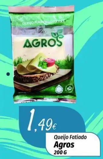 Miranda Supermercados Queijo fatiado agros promoção