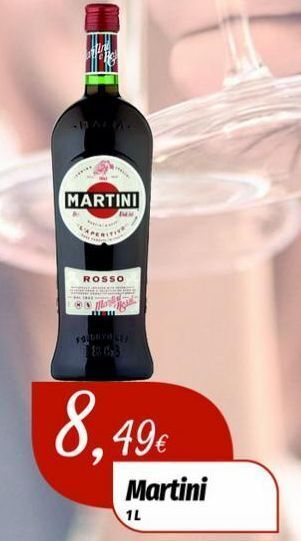 Miranda Supermercados Bebidas alcoólicas martini promoção