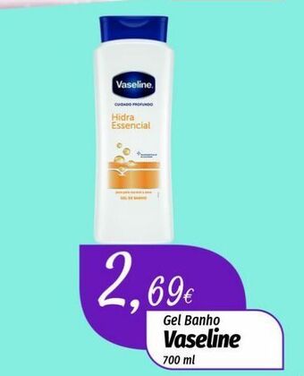 Miranda Supermercados Gel de banho vaseline promoção