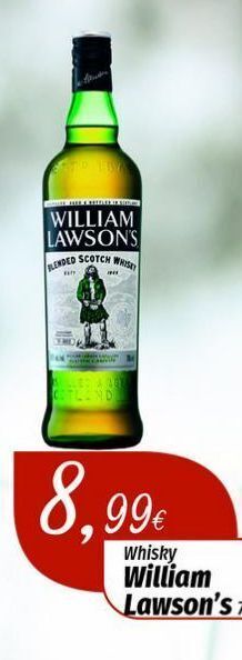 Miranda Supermercados Uísque william lawson's promoção