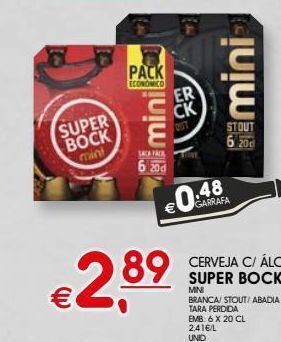 Meu Super Cerveja super bock promoção