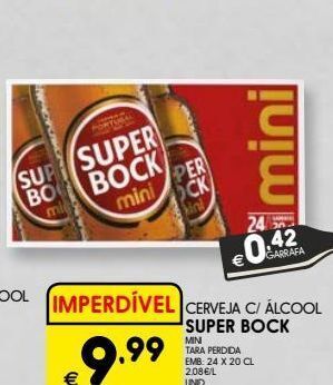 Meu Super Cerveja super bock promoção
