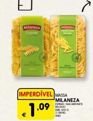 Meu Super Macarrão milaneza promoção