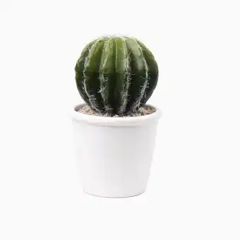 Planta artificial cacto a.19,5cm