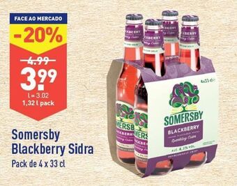 ALDI Sidra somersby promoção