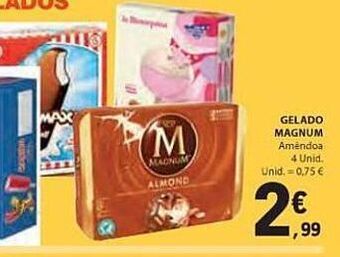 E.Leclerc Gelados magnum promoção