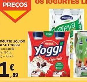 E.Leclerc Iogurte yoggi promoção