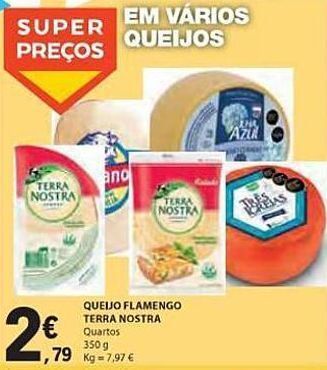 E.Leclerc Queijos terra nostra promoção
