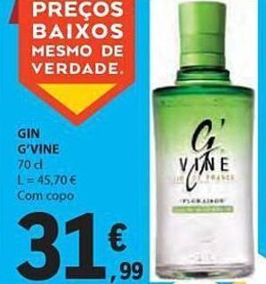 E.Leclerc Gin promoção