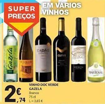 Vinho verde gazela