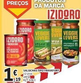 E.Leclerc Salsicha izidoro promoção