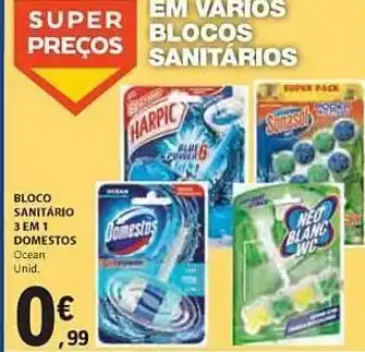 Pastilhas para wc