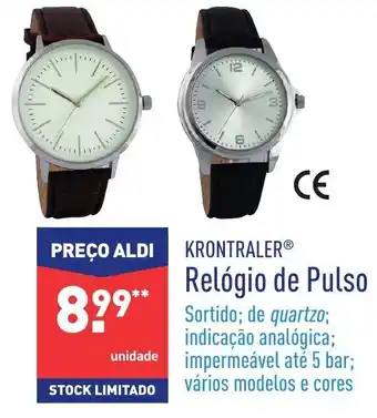 ALDI Relógio de Pulso promoção