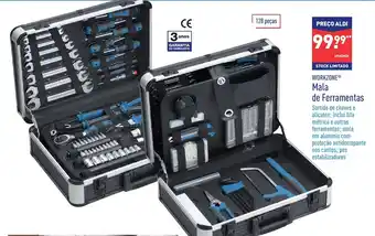 ALDI Workzone Mala de Ferramentas promoção