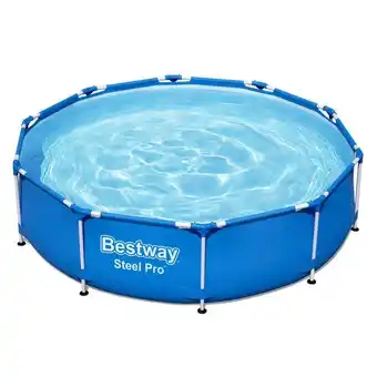 Decathlon Piscina tubular steel pro 305x76cm promoção