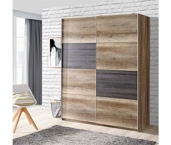 Conforama Roupeiro 2 portas deslizantes 170 cm skive promoção