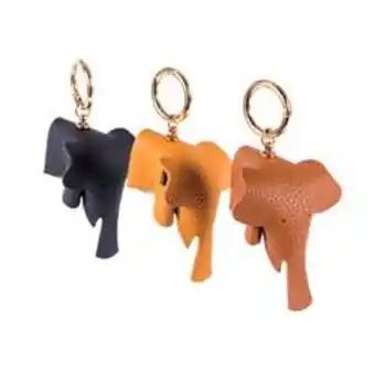 Elephant porta-chaves 3 cores castanho, cinzento escuro, castanho escuro h 17 x w 7 x d 7 cm