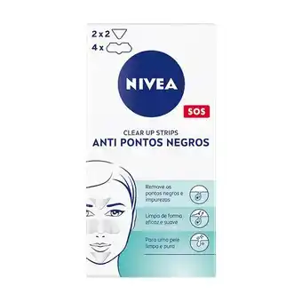 Pingo Doce Tiras de limpeza clear-up strips nivea promoção