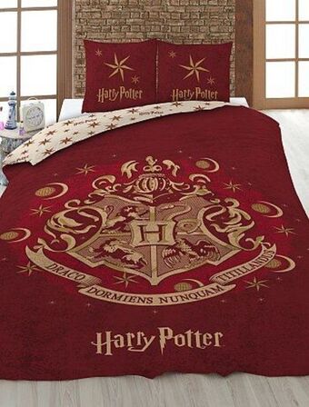 Kiabi Capa de edredão e fronha de solteiro 'harry potter' promoção
