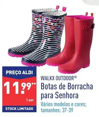 ALDI Botas de Borracha para Senhora promoção
