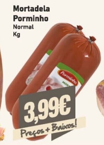 Belita Mortadela Porminho 1kg promoção