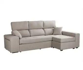 Conforama Chaise longue ciro reversível promoção