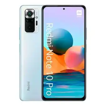 Tek4life Smartphone xiaomi redmi note 10 pro 6gb/128gb dual sim glacier blue promoção