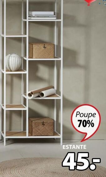 JYSK Estante promoção