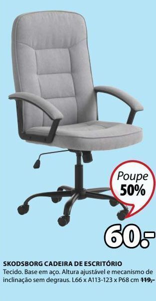 JYSK Cadeira de escritório promoção