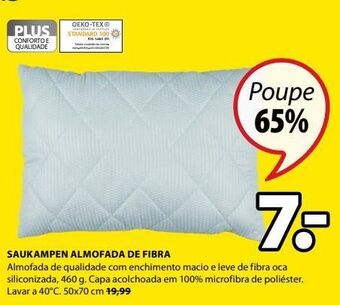 JYSK Almofadas promoção