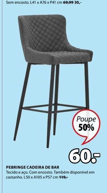 JYSK Cadeiras promoção