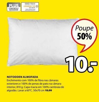 JYSK Almofadas promoção