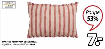 JYSK Almofada decorativa promoção