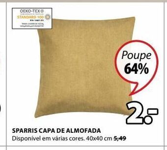 JYSK Capa de almofada promoção