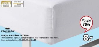 JYSK Lençol promoção