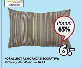JYSK Almofada decorativa promoção